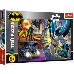 Puzzle Trefl 100el Nieustraszony Batman